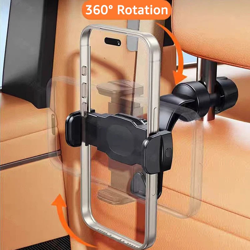 Car Headrest Phone Mount – 360° Adjustable Back Seat Holder Car Phone Mount SPOT