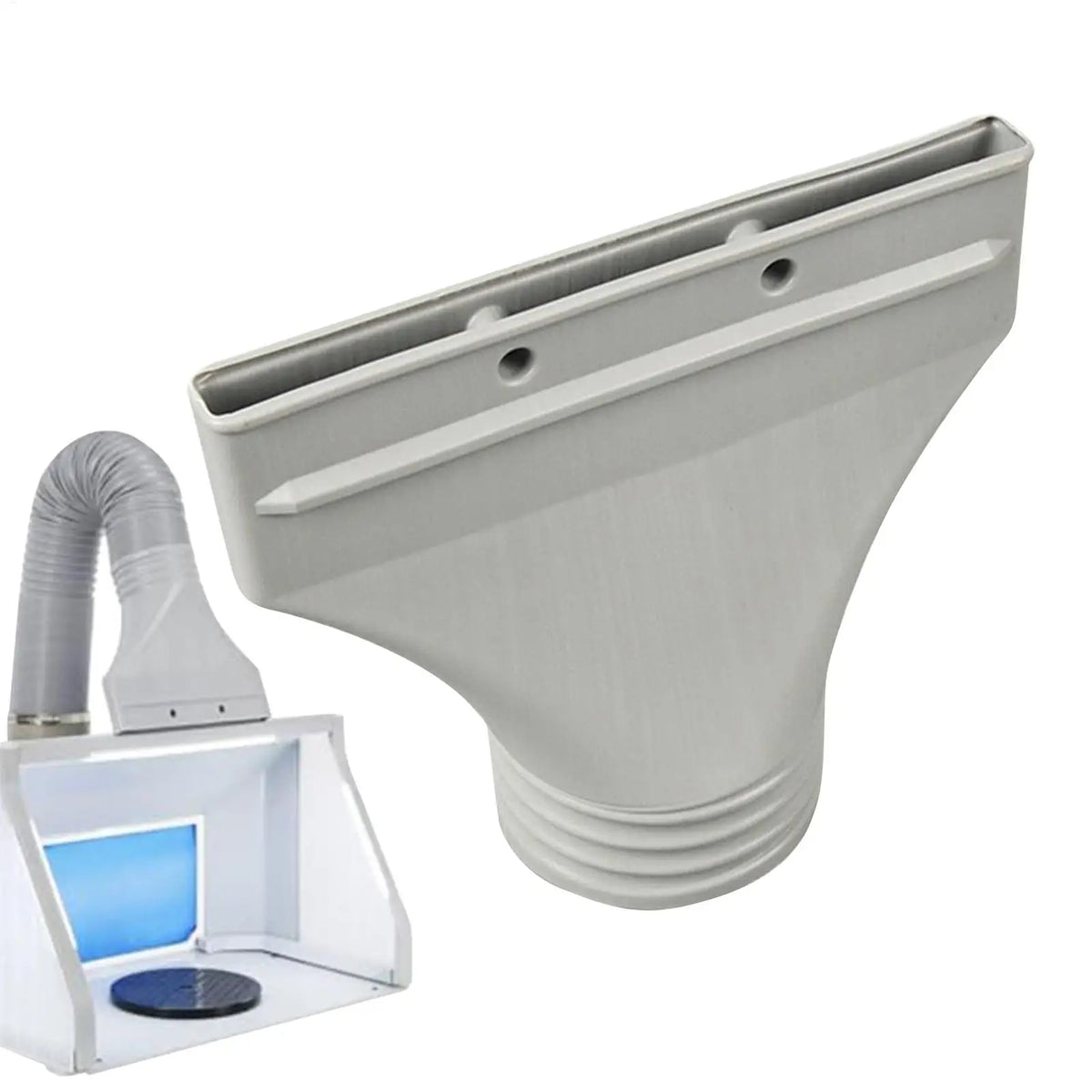 Flat AC Hose Window Connector – HVAC Exhaust Duct Fitting AC Duct Connector SPOT