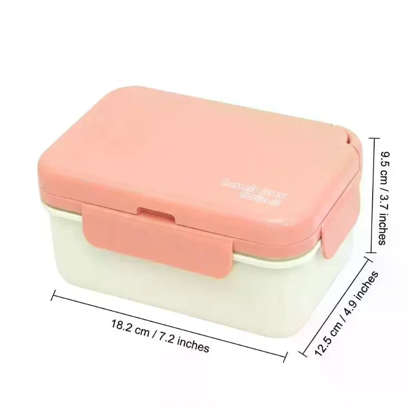 3-Compartment Bento Lunch Box – Microwave Safe, Leak-Proof Bento Lunch Box SPOT