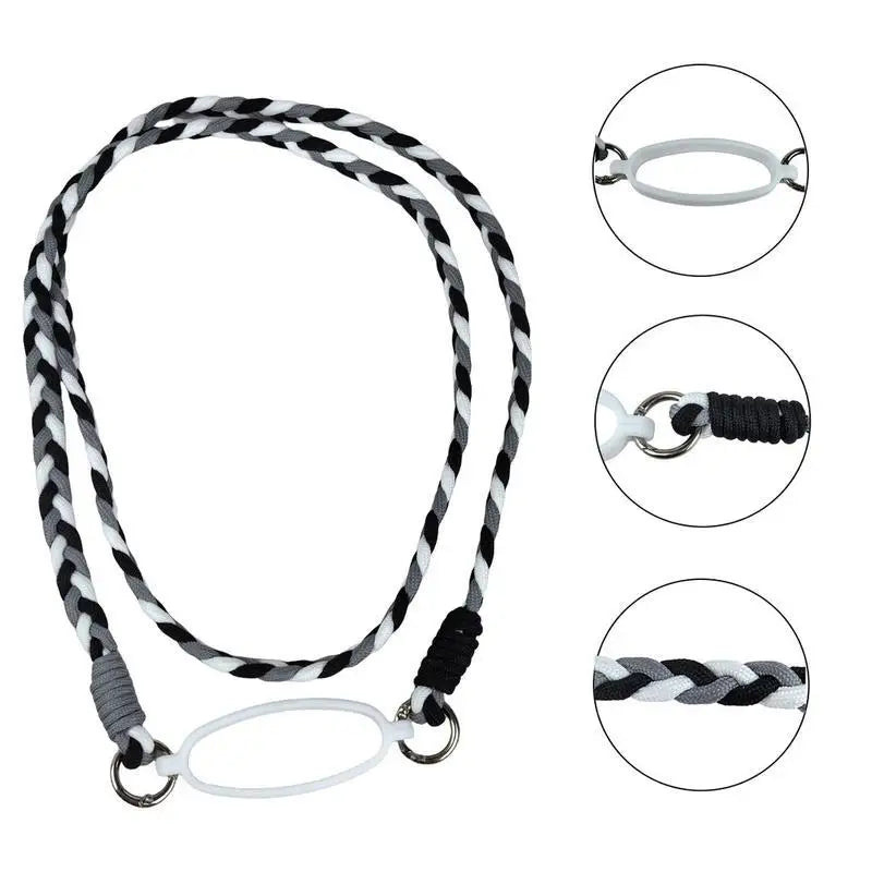 Braided Silicone Crossbody Strap & Cup Ring for Water Bottles Water Bottle Strap SPOT