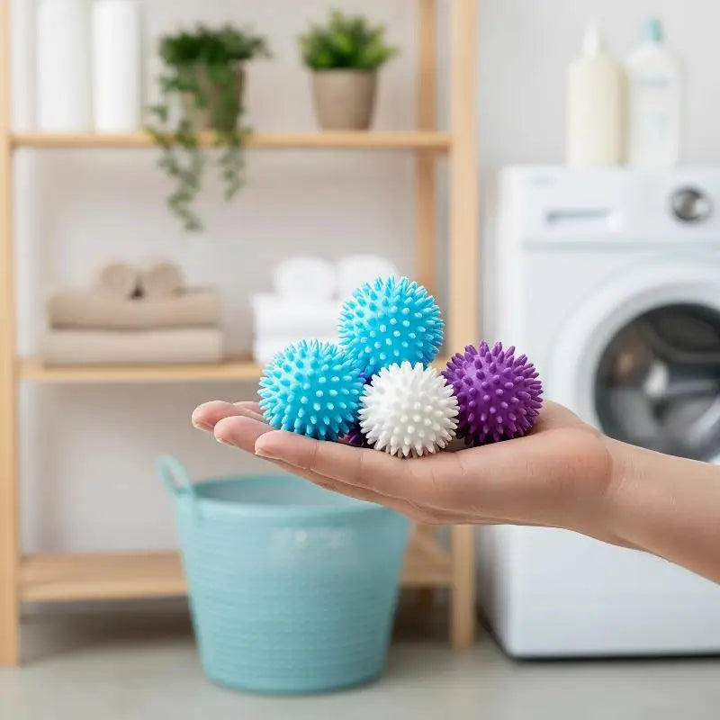 Reusable Anti-Tangle Laundry Balls – TPR Washing Balls 3/5/12 Pack Laundry Washing Balls SPOT