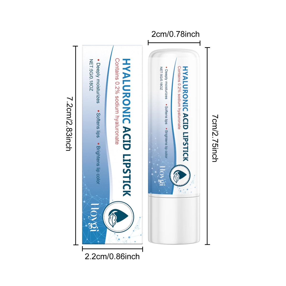 Hoygi Hyaluronic Acid Lip Balm – Moisturizing & Nourishing Lip Balm SPOT