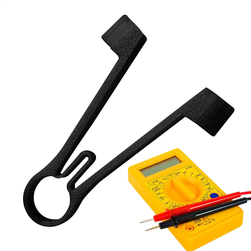 Multimeter Probe Holder – Ergonomic ABS Test Lead Clamp Tool Probe Holder Tool SPOT