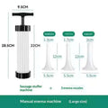 Manual Sausage Stuffer Kit – BPA-Free DIY Meat Filling Tool Sausage Stuffer SPOT A1