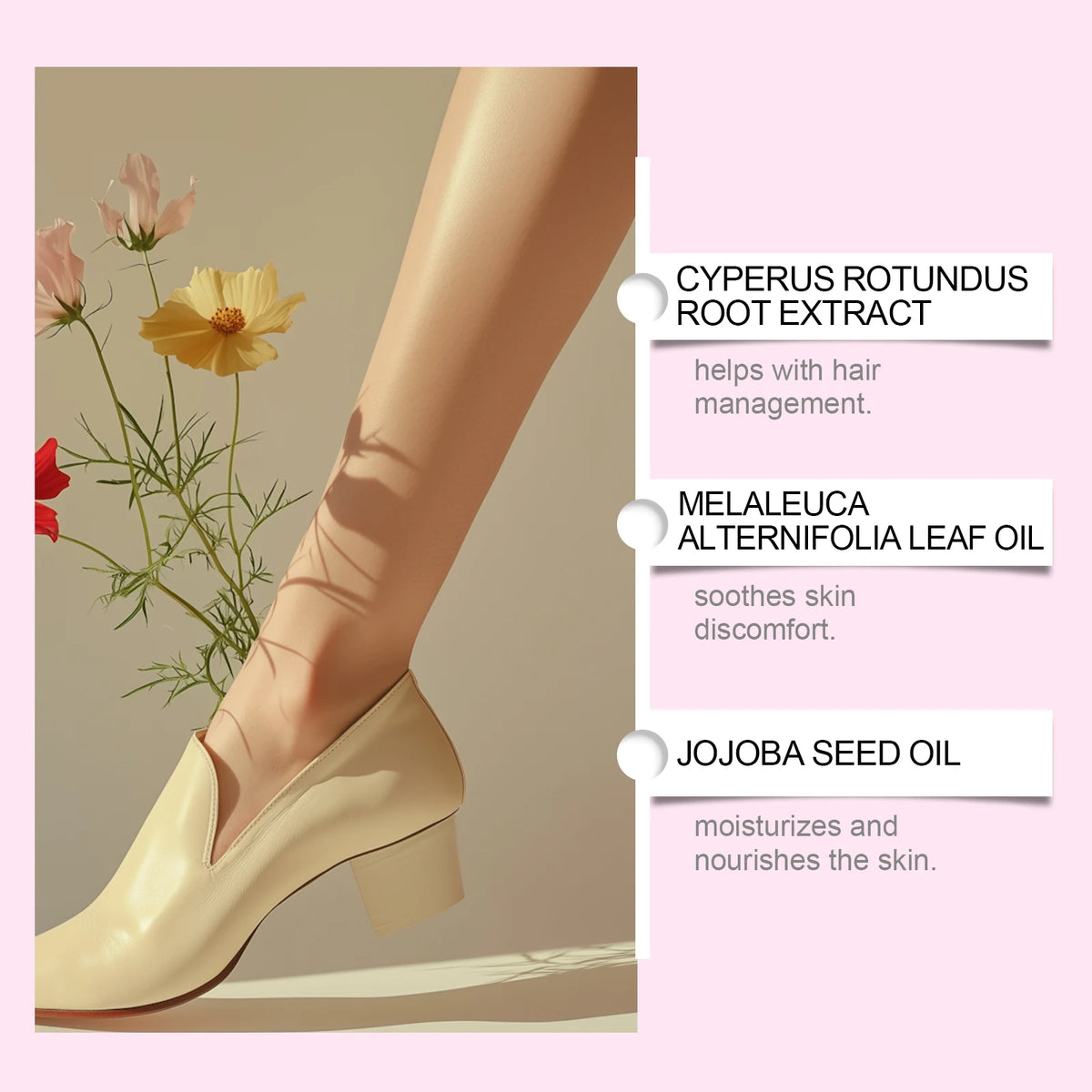 OceAura Cyperus Rotundus Hair Inhibitor Oil – Jojoba & Tea Tree Hair Inhibitor Oil SPOT