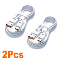 120W 10A USB-A to USB-C Fast Charging Cable – Multi-Pack USB-C Charging Cable SPOT 2PCS 1.5m