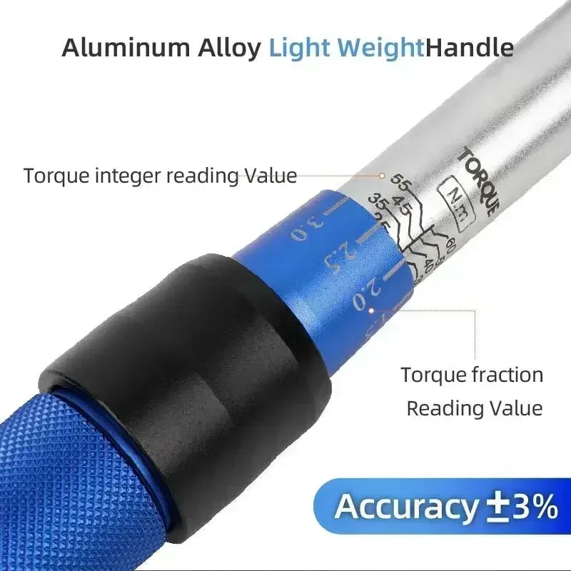 3/8" Drive Torque Wrench 5–60 Nm ±3% | Chrome Vanadium Torque Wrench SPOT