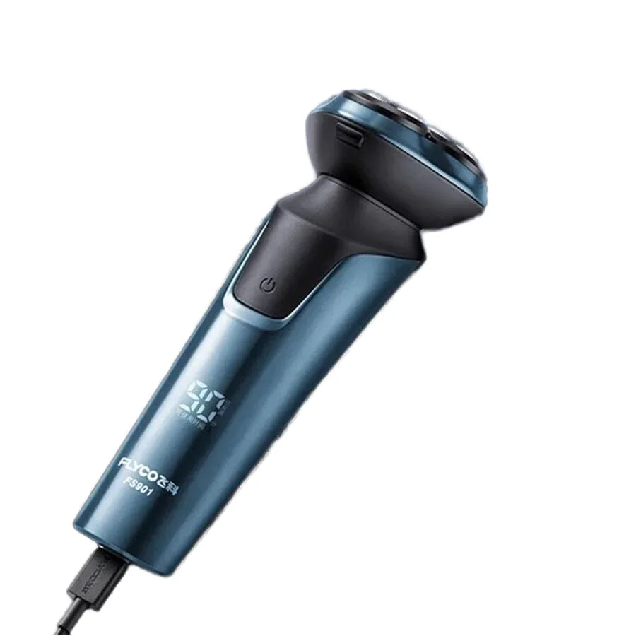 Men's Portable Electric Rotary Shaver – IPX7 & USB-C Fast Charge Electric Rotary Shaver SPOT
