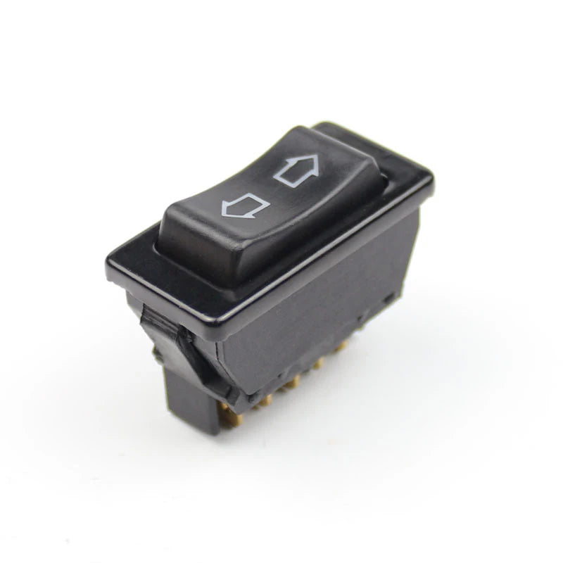 Universal 12V 20A Car Power Window Switch – 5-Pin Blue Automotive Window Switch SPOT