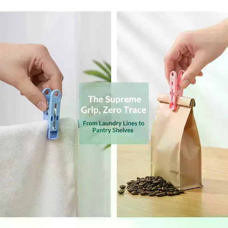 20-Pack Heavy Duty Clothespins – Windproof PP Plastic Clips Laundry Clothespins SPOT