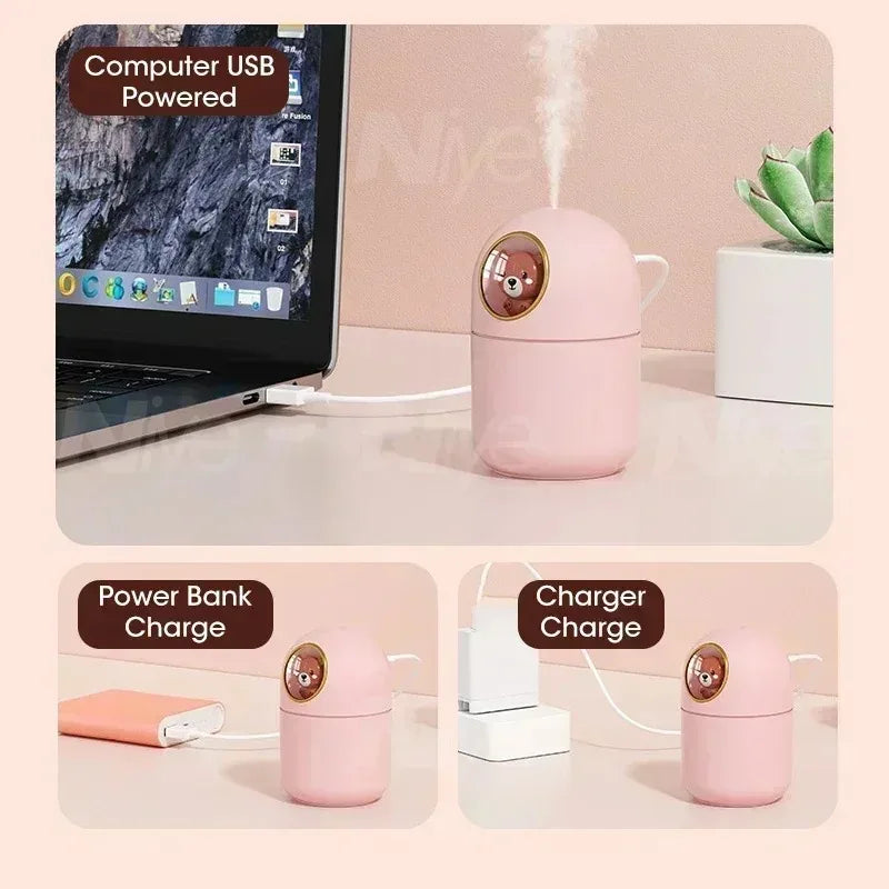 300ml Mini USB Car Humidifier & Aromatherapy Diffuser USB Car Humidifier SPOT