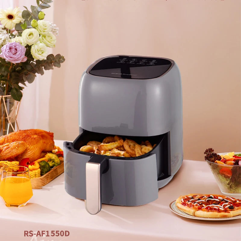 Royalstar 5L Digital Touch Screen Air Fryer – Overheat Protection Digital Air Fryer SPOT