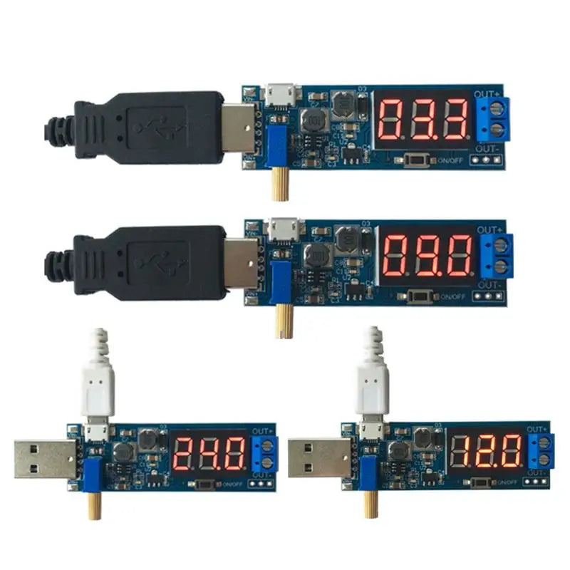 USB DC-DC Boost Converter – Adjustable 1.2V–24V Output Module Boost Converter Module SPOT