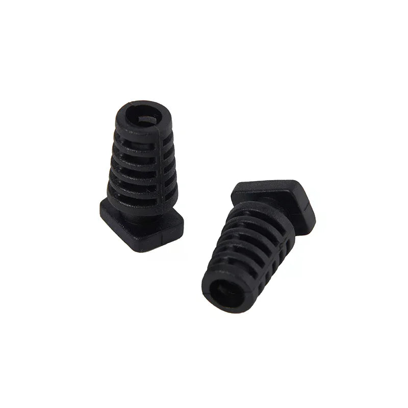 10-Pack 4.1mm Rubber Strain Relief Cord Boot Cable Protectors Cable Strain Relief SPOT