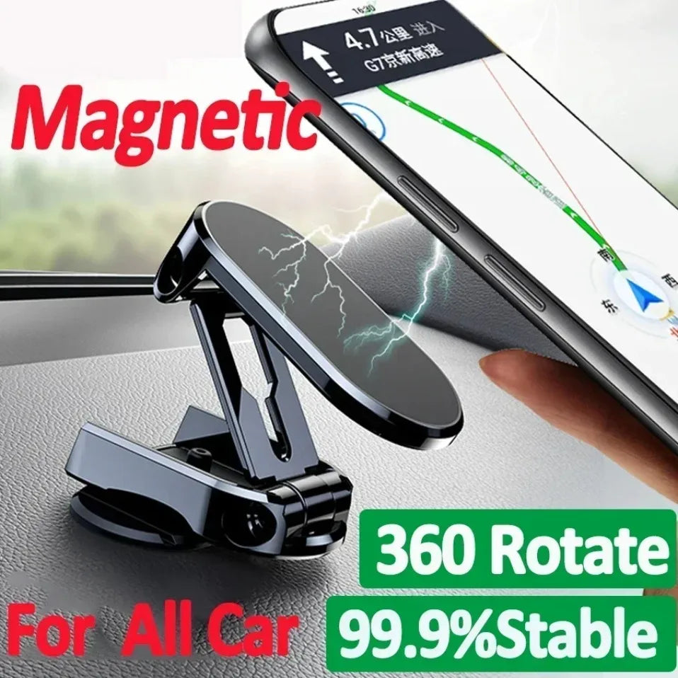 VIKEFON Magnetic Car Phone Mount – Dashboard & Windshield Magnetic Car Mount SPOT