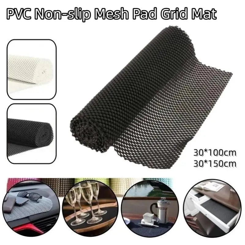 PVC Non-Slip Mesh Mat – Cuttable Drawer & Shelf Liner Non-Slip Shelf Liner SPOT