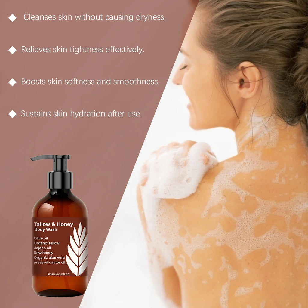 Hoygi Tallow & Honey Body Wash – Nourishing Shower Gel 100ml Body Wash SPOT