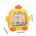 Kids Magnetic Color Maze Board – Chicken Montessori Toy Educational Maze Toy SPOT Yellow