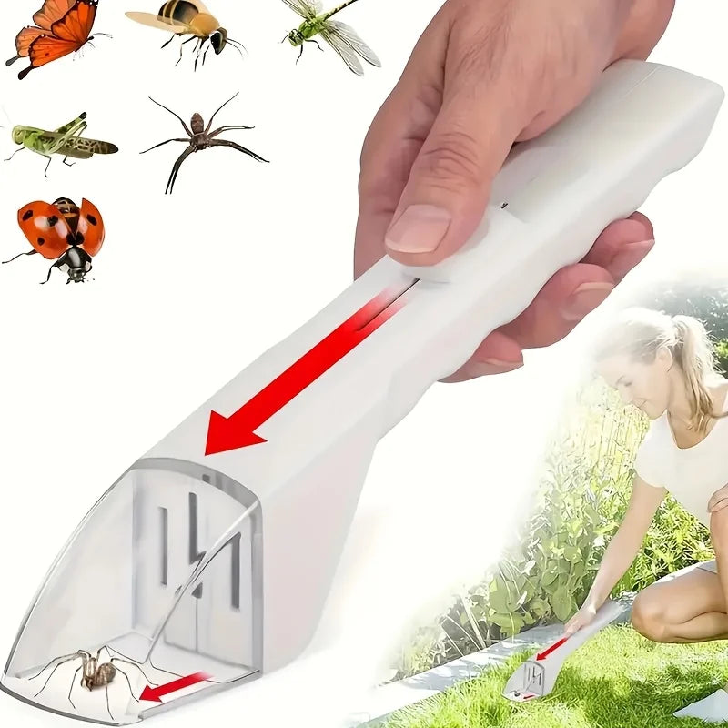 Portable Handheld Bug Catcher with Release Device – No Battery Bug Catcher Tool SPOT