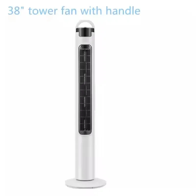 Bladeless Tower Fan – 3-Speed, 80° Oscillation & 7.5Hr Timer Bladeless Tower Fan SPOT