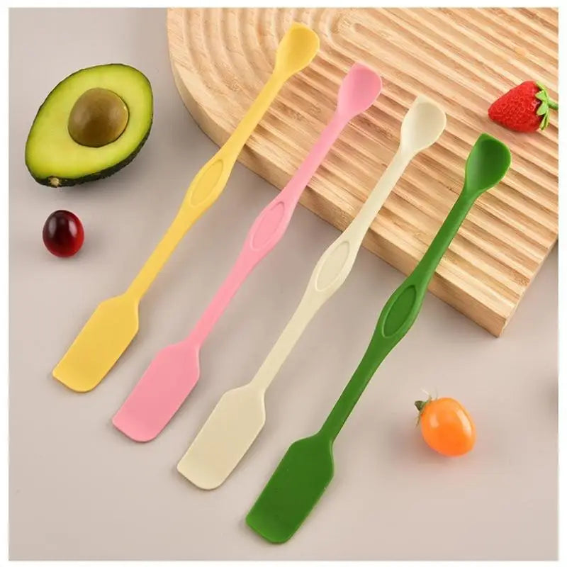 Double-Ended Silicone Spatula Spoon – BPA-Free Kitchen Tool Silicone Spatula Spoon SPOT
