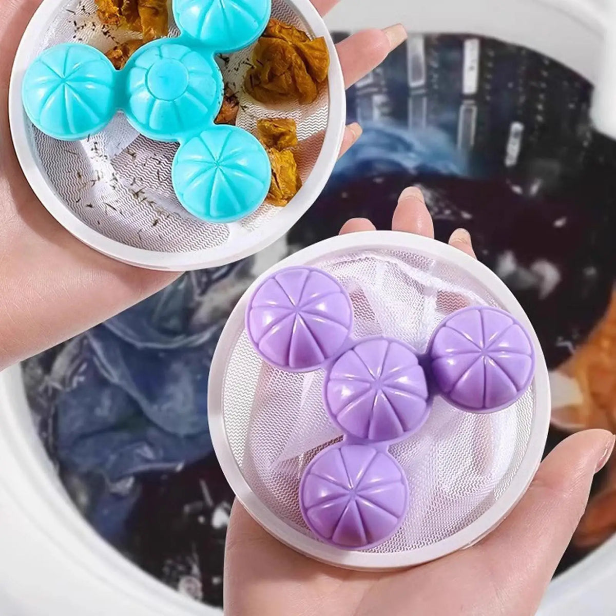 3-Pack Washing Machine Lint & Pet Hair Catcher Filter Bags Laundry Filter Bag SPOT