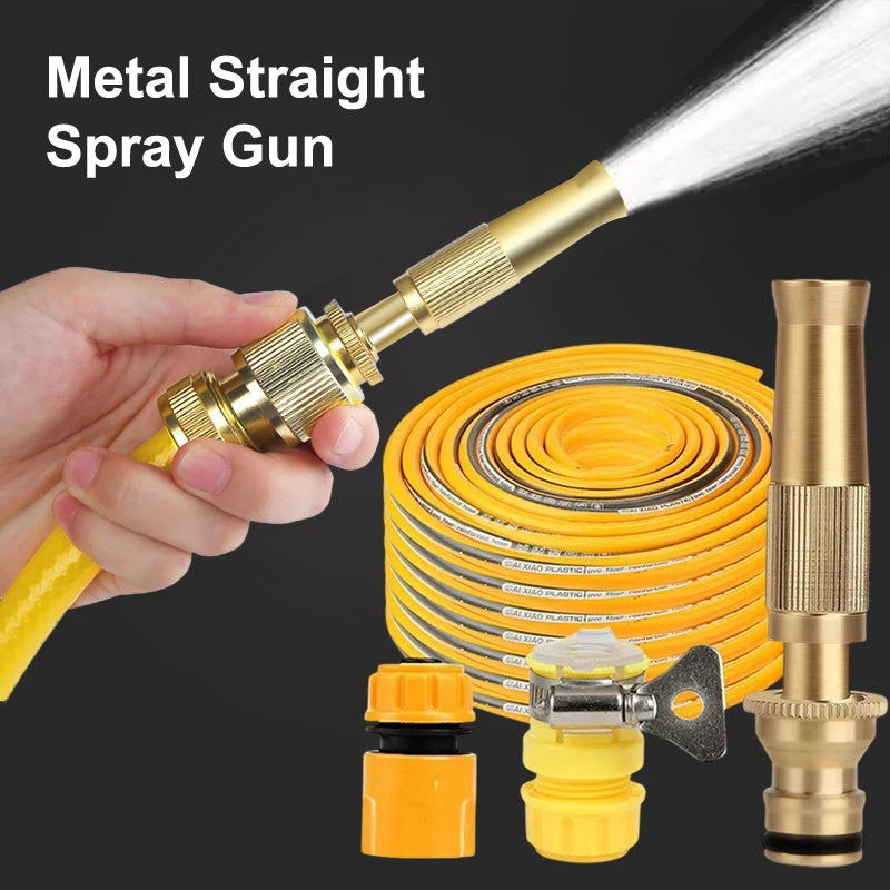 Brass High-Pressure Garden Hose Nozzle – Multi-Spray Sprayer Garden Hose Nozzle SPOT