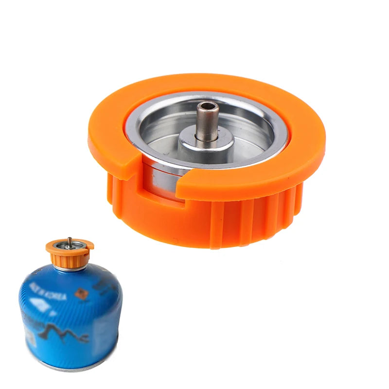 Camping Gas Tank Adapter – Thread to Bayonet Converter Gas Stove Adapter SPOT