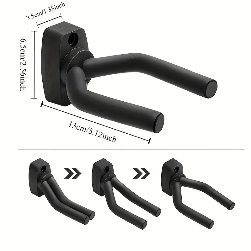 Guitar Wall Mount Hanger Hook with Guitar Picks Included Guitar Wall Hanger SPOT