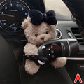 Cute Bear Plush Car Ornament – Mirror & Gear Decoration Car Interior Ornament SPOT A