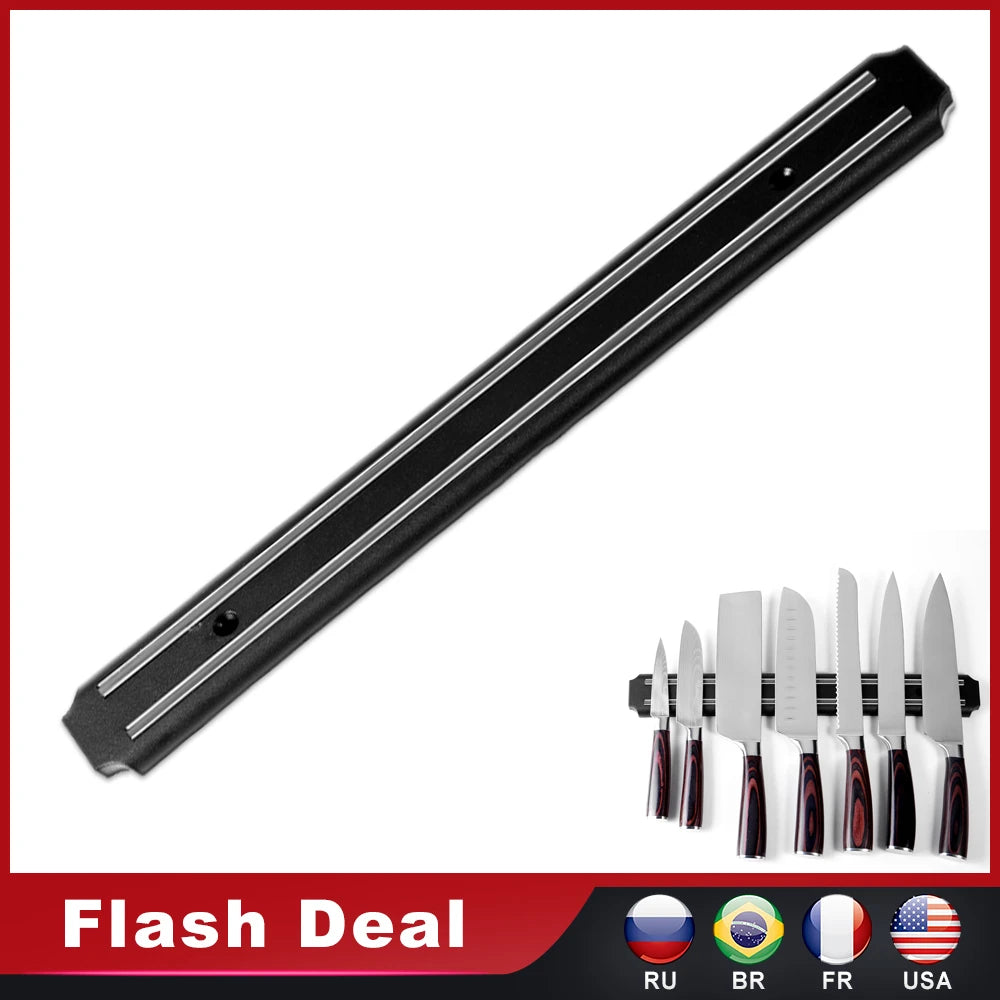 Magnetic Knife Holder Wall Rack – Stainless Steel, 3 Sizes Magnetic Knife Rack SPOT