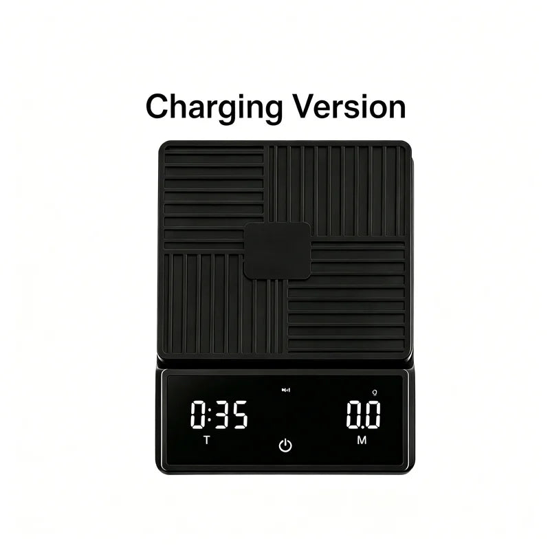 Smart Coffee Scale 0.1g Precision Touch Screen & Timer Coffee Scale SPOT Charging Version