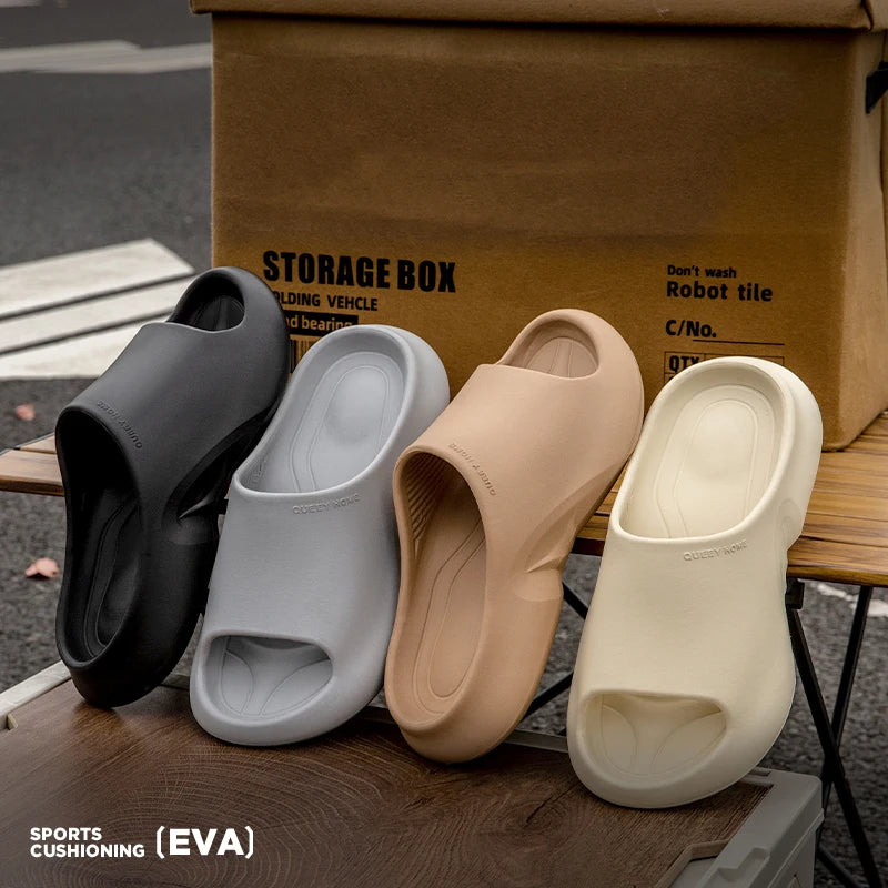Men's EVA Sport Slides – Non-Slip Beach Sandals & Slippers Sport Slide Sandals SPOT