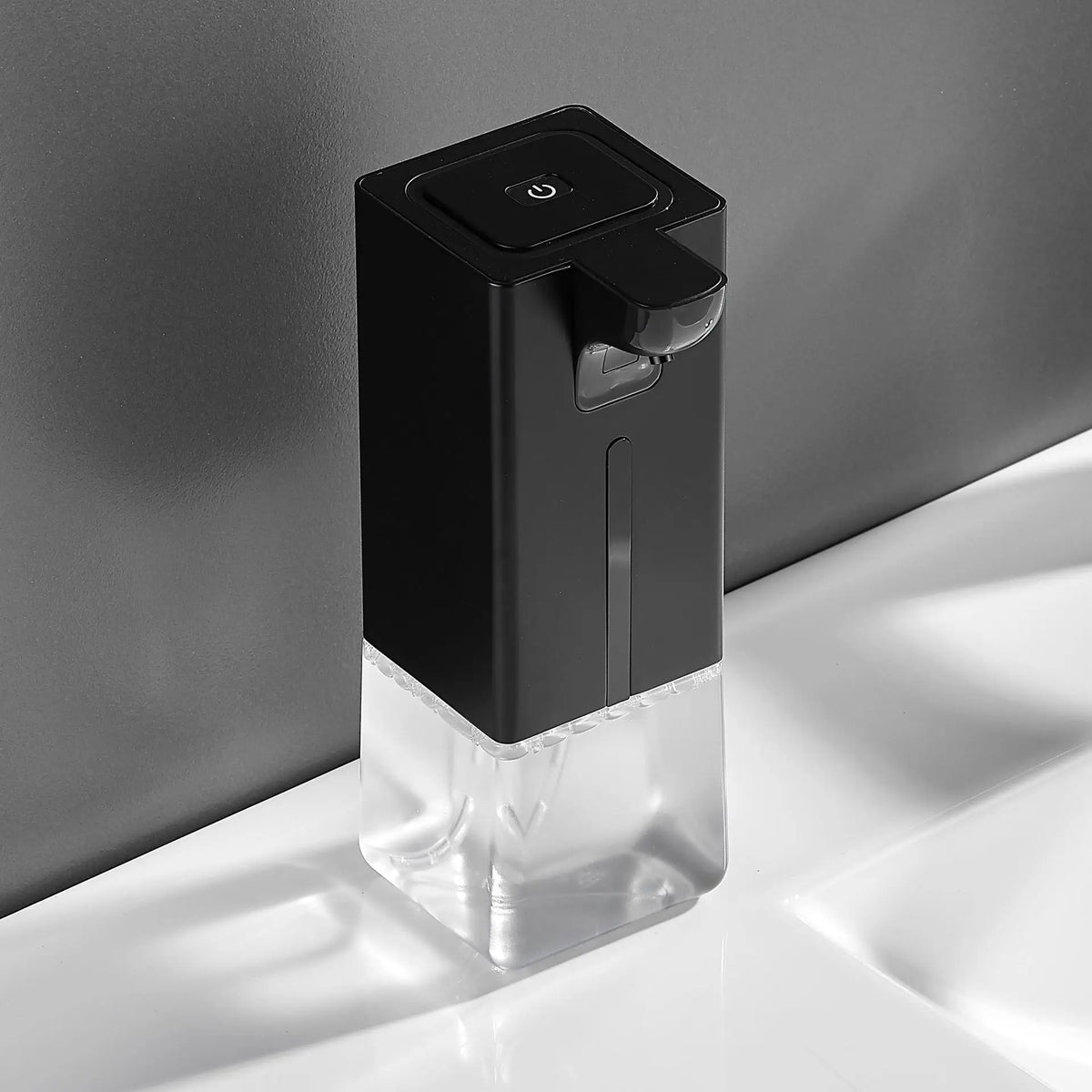 Wall-Mounted Touchless Foam Soap Dispenser – Auto Sensor Foam Soap Dispenser SPOT Black