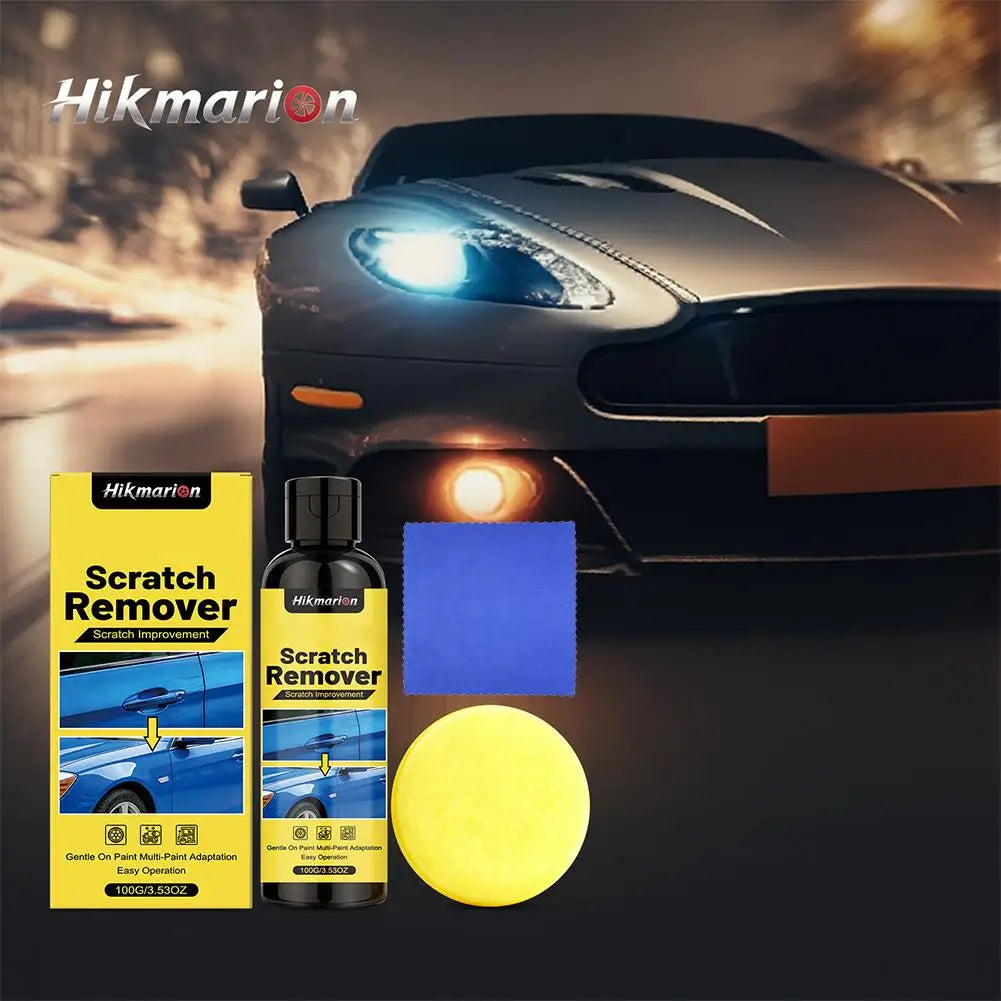 Car Scratch Repair Polishing Compound Kit + Sponge Applicator Auto Polishing Compound SPOT