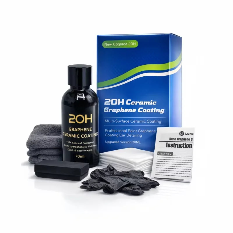 Graphene Ceramic Coating 20H – Self-Healing & UV Track Technology Ceramic Car Coating SPOT