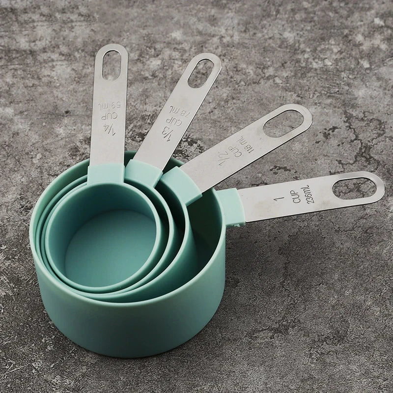 8-Piece Measuring Cups & Spoons Set – Baking Kitchen Tools Measuring Cups Set SPOT
