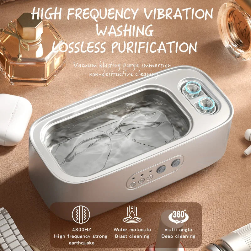 48kHz Ultrasonic Cleaner – Jewelry, Glasses & Contact Lens Ultrasonic Cleaner SPOT