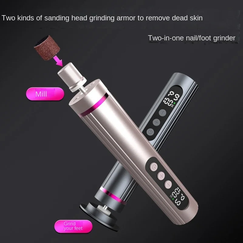Electric Callus Remover & Foot File – 9-Speed Pedicure Tool Electric Foot File SPOT