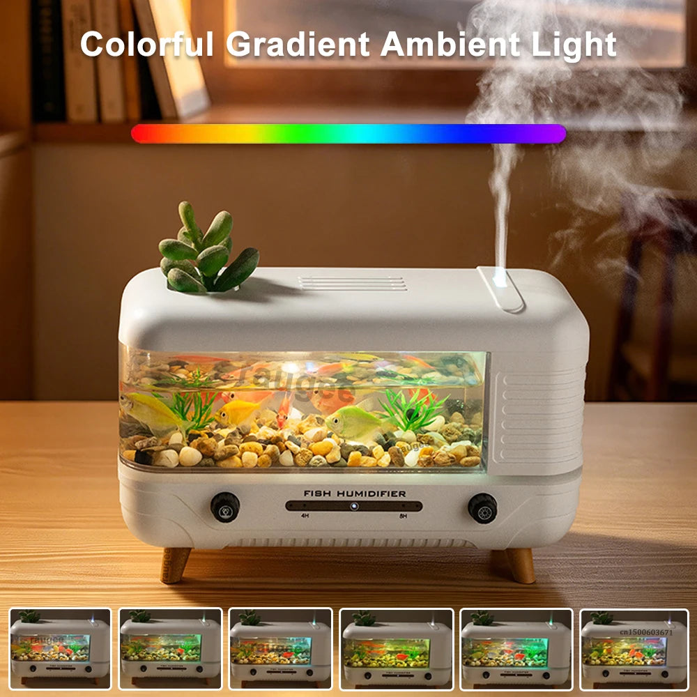 Fish Tank Aromatherapy Humidifier & Essential Oil Diffuser LED Aromatherapy Humidifier SPOT