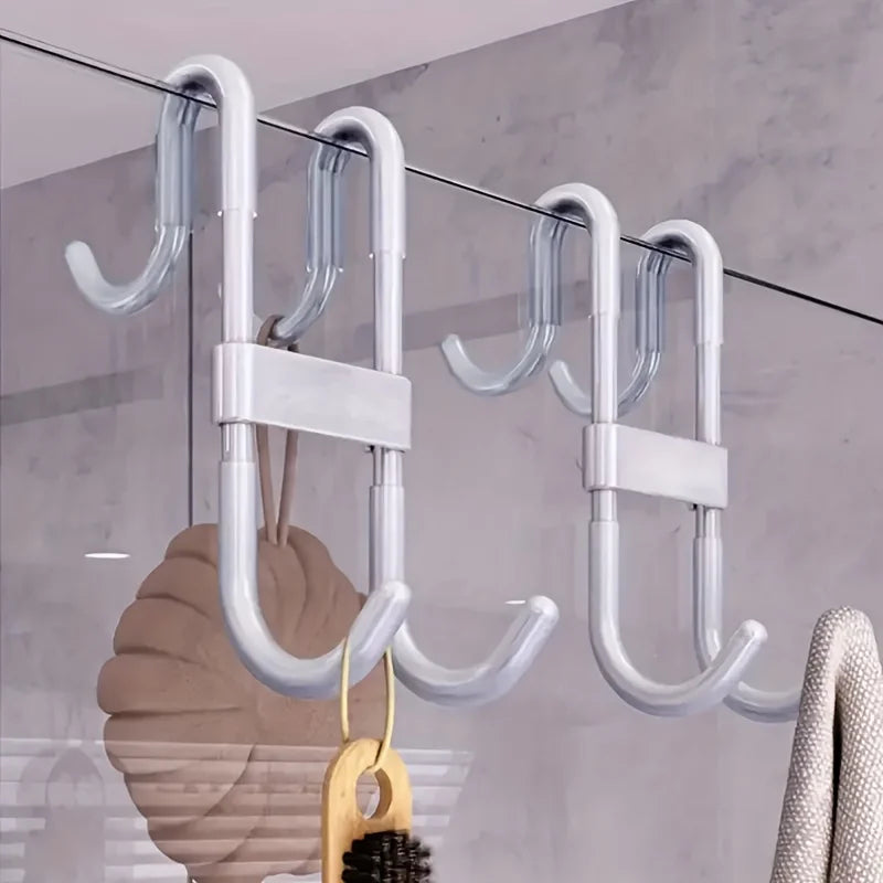Suction Cup Hook for Shower Glass Door – Towel & Clothes Bathroom Hook SPOT