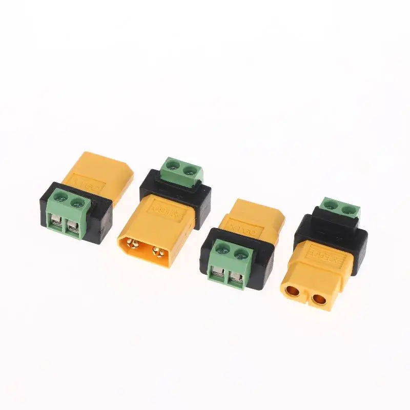 XT60 to 2-Pin Terminal Adapter – Solderless Charging Connector Power Connector Adapter SPOT