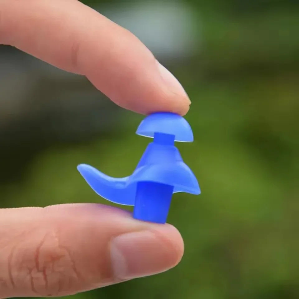 Waterproof Silicone Earplugs – Soft Portable Swimming Ear Plugs Swimming Earplugs SPOT