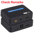 VIKEFON 4K HDMI Audio Extractor – Optical SPDIF & Stereo HDMI Audio Extractor SPOT Check Remarks Other