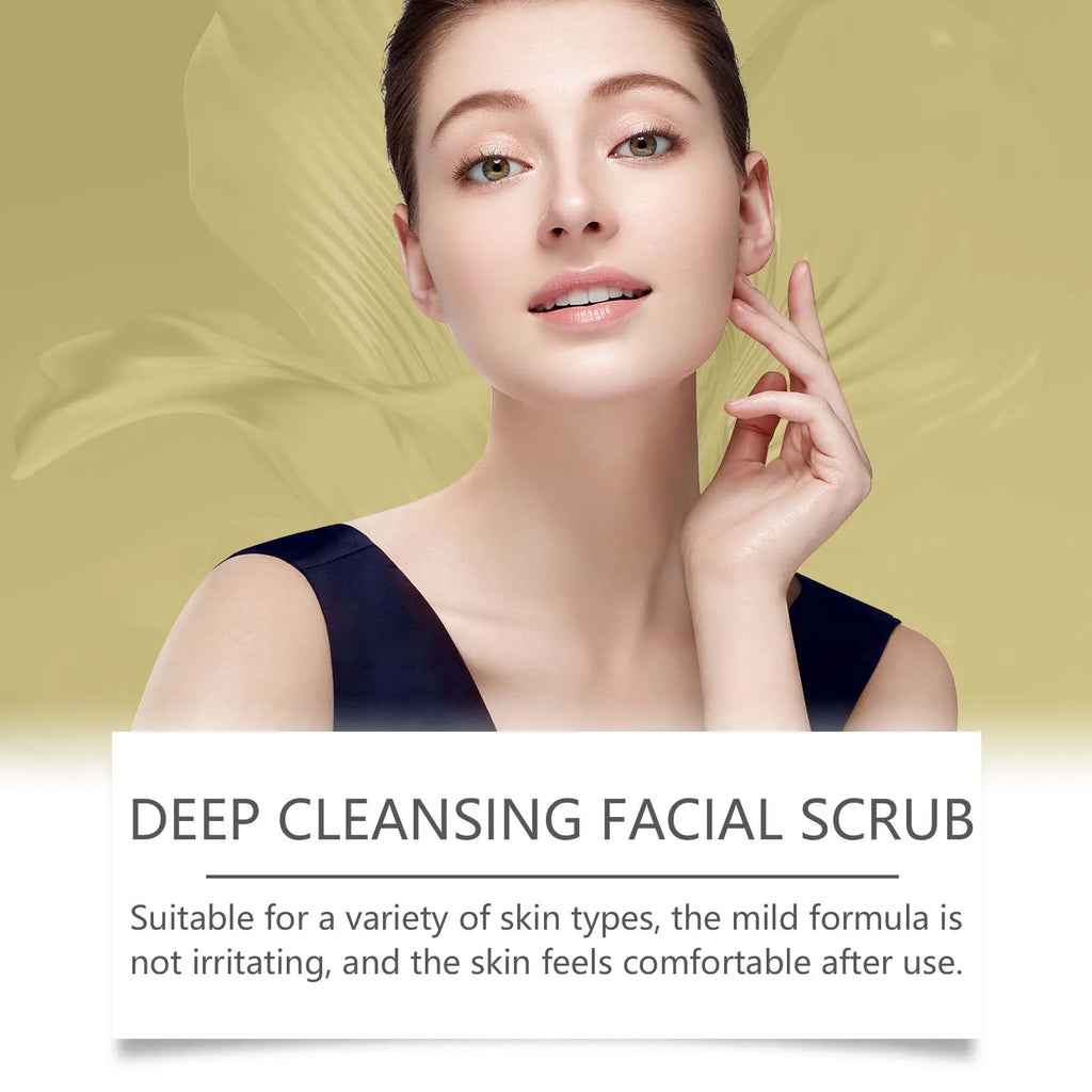 Hoygi Deep Cleansing Facial Scrub – Exfoliate & Hydrate 50g Facial Exfoliating Scrub SPOT