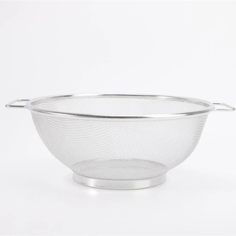 2-Pack Stainless Steel Colander Set – 21cm & 24cm Strainers Colander Strainer Set SPOT