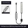Full Spectrum LED Aquarium Clip Light – Timer & Dimmable Aquarium Clip Light SPOT D