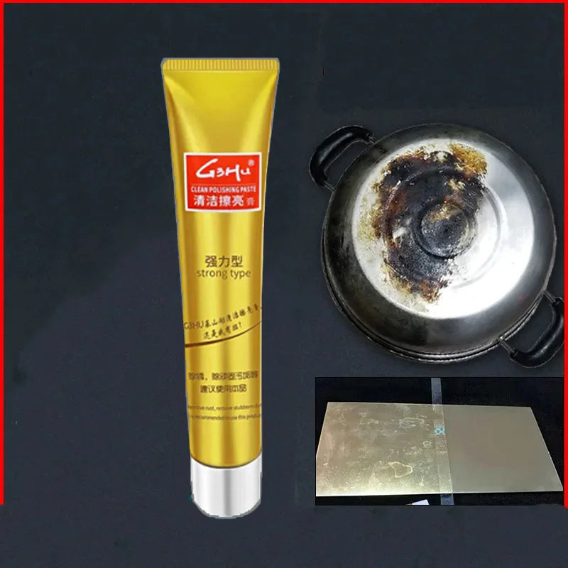 Metal Polishing Cream – Chrome, Steel, Copper & Brass Cleaner Metal Polishing Cream SPOT