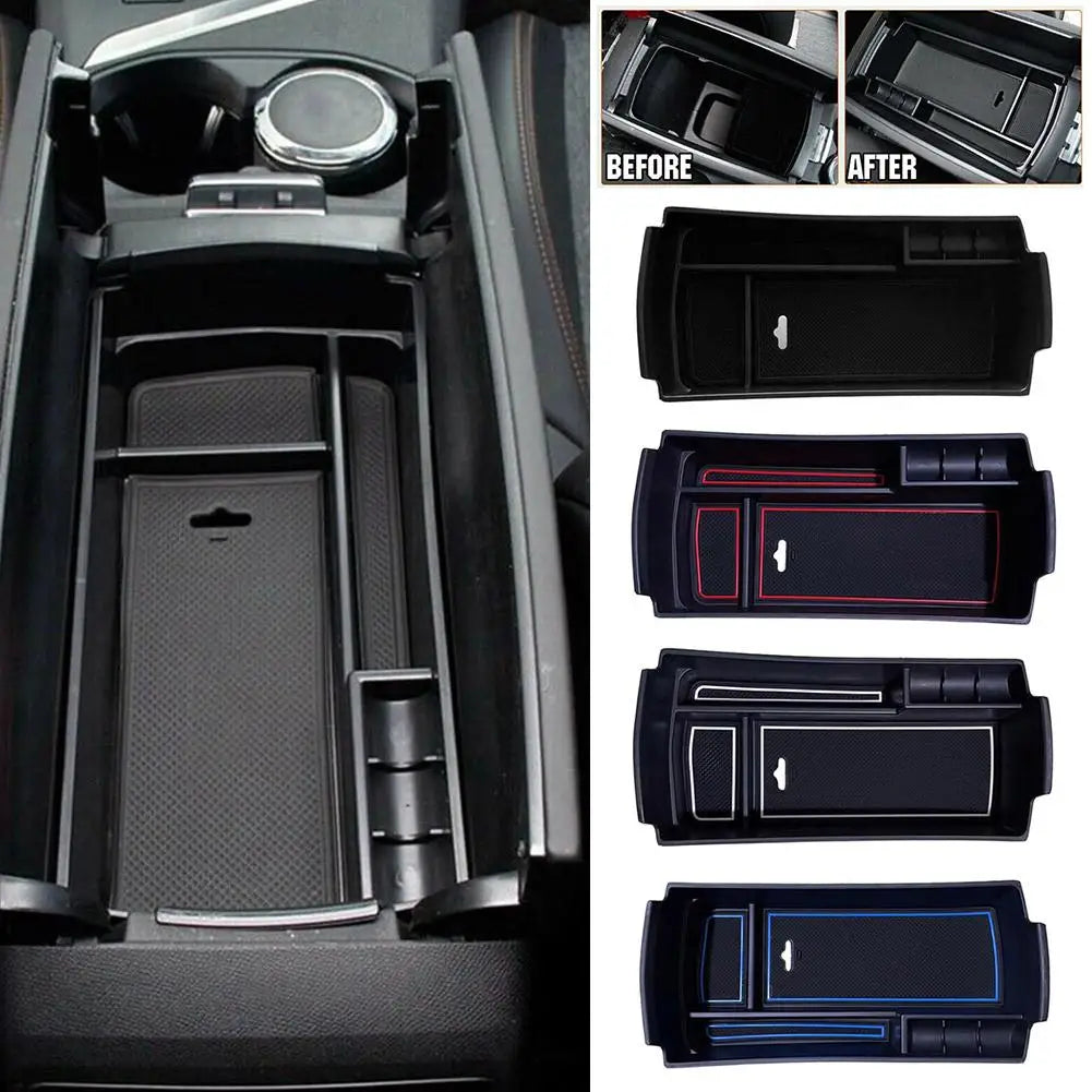 Peugeot 3008 5008 2017–2020 Armrest Console Storage Box Console Storage Box SPOT