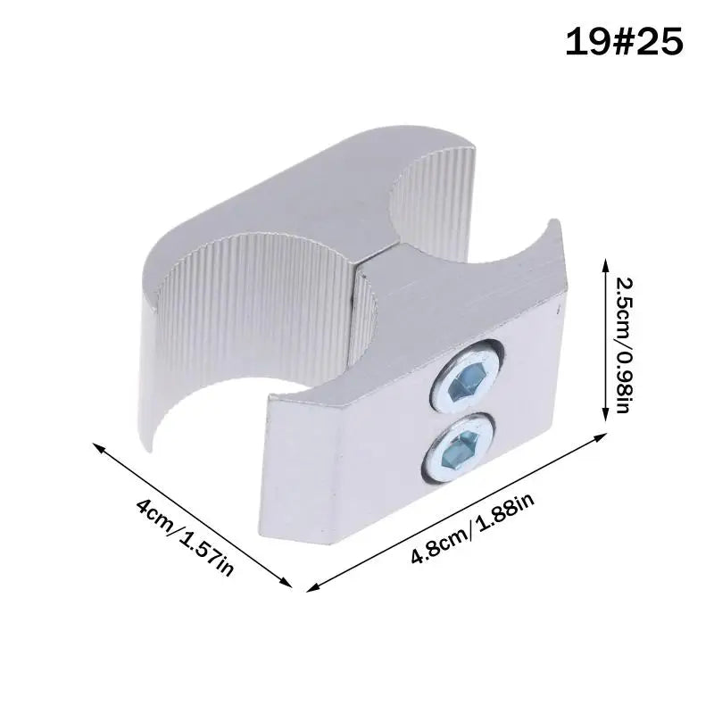 Aluminum Alloy Wheelchair Frame Pipe Clamp Clip Wheelchair Accessory SPOT A1